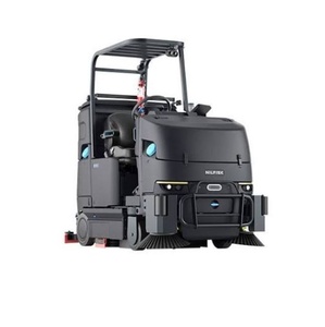 Nettoyeur et sécheur de sols en carrelage et en béton pour entrepôts, électrique, haute efficacité, combinant balayage et lavage - Product Image 2