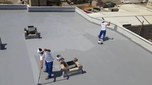 ISONEM SB Membrane d'étanchéité pour toiture en béton à base d'acrylique super liquide 18 kg avec garantie de 5 ans pour les hôtels Fabriqué en Turquie - Product Image 2