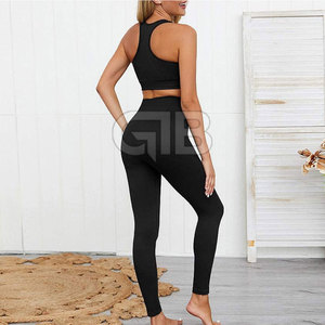 Alto rendimiento Mujeres Gimnasio Venta directa de fábrica Mujeres Yoga Set Activewear Seamless Mujeres Yoga Set - Product Image 4