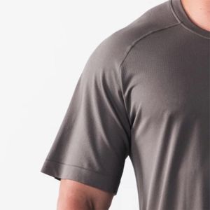 New Men's Custom Raglan Long Sleeves Cotton T-<b>shirt</b> Slim Fit Tee <b>Shirt</b> Men Gym T-<b>Shirts</b> With Custom Printing Logo - Product Image 6