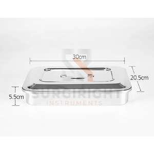 Bandeja de instrumentos médicos Caja de instrumentos quirúrgicos de desinfección de acero inoxidable Caja de esterilización BY Surgiright Instruments - Product Image 2