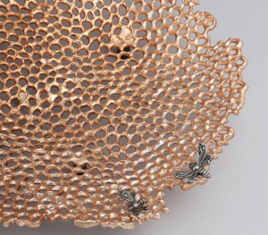 Cuenco para servir para el hogar, fiesta de boda, nueces y frutas, decoración de cuencos, Color dorado, diseño moderno, plato y plato de Metal para decoración de mesa - Product Image 5