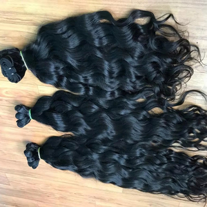12A Grade Best Quality Natural Loose Wave Hair Extension,remy Indian Best Quality Raw Hair Weaving From India - Product Image 1