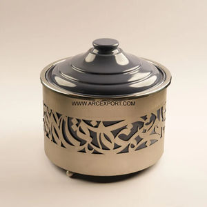 Hot Selling Metal Casserole Dish and Arabic <b>Pot</b> With Unique Gold Finish Shiny Plated Handmade Food Warmer for Kitchenware - Product Image 3