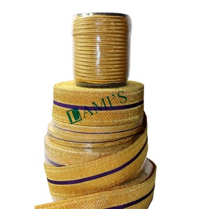 Trenzas uniformes de oro de alta calidad Trenza de alambre de oro personalizable Trenzas de encaje de lingotes de gran calidad - Product Image 1