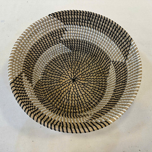 Panier rond de luxe en jonc de mer avec corde en PP, écologique, multifonctionnel, pour rangement, Doanket DKS20 - Product Image 4