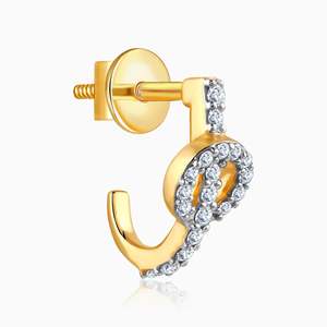 ต่างหูเพชร everglow 14K ชุบทองโรสขาวเหลืองรูปสกรูพร้อมเพทายและไข่มุกเครื่องประดับสำหรับงานแต่งงานที่สง่างาม - Product Image 5