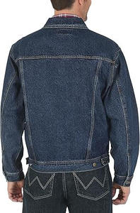 Chaqueta vaquera azul para hombre - Product Image 2