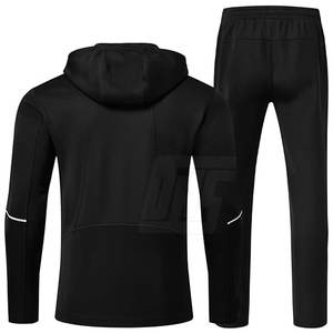 Ensemble de survêtement de course athlétique pour hommes, veste et pantalon à séchage rapide pour la salle de sport, l'entraînement, la course à pied - Product Image 2