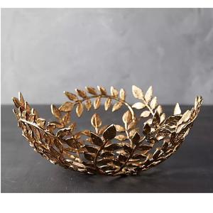 Handmade Customized Prestigious Brass Aluminum Decorative Bowl Premium Finished Hotel Serving Bowls Home and <b>Table</b> Decoration - Product Image 2