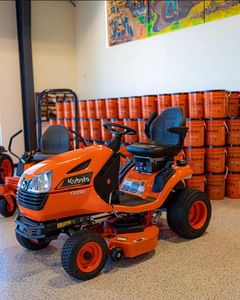 25HP รถแทรกเตอร์สำหรับใช้ในการขับขี่ที่ใช้น้ำมันเบนซิน4จังหวะของ Kubota 360 Pro เปิด60นิ้วเกรดอุตสาหกรรมเป็นศูนย์เลี้ยวสำหรับการตัดหญ้าแบบ DIY - Product Image 1