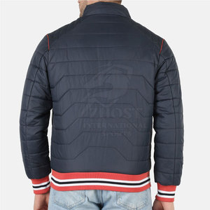 Veste matelassée pour homme, couleur unie, décontractée, streetwear, nouvelle mode, coupe-vent, 2023 - Product Image 2
