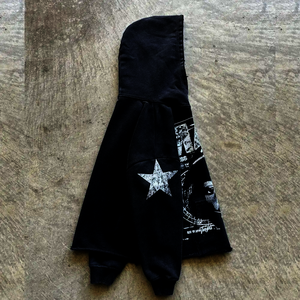 Streetwear personnalisé vintage, sweat à capuche bouffant Boxy, imprimé numérique, polaire éponge française régulière, graphique hiver 100% coton écologique - Product Image 4