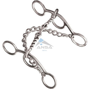 Professionals Choice Futurity Bit 5.5 "Embouchure torsadée de haute qualité Mèche d'entraînement de cheval Contrôle de la performance - Product Image 6
