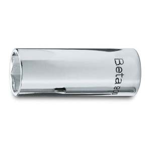 Chiavi a Bussola Cromate con Attacco Quadrato Femmina da 1/4 di Pollice, Tipo Lungo con Testa Esagonale - Product Image 1