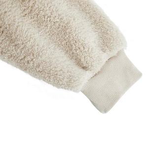 2024 Hot Sale High Quality 100% Cotton <b>Sherpa</b> <b>Hoodie</b> Customized Oversized Warm Plush <b>Fleece</b> Sweatshirt Blanket Wearable Winter - Product Image 6