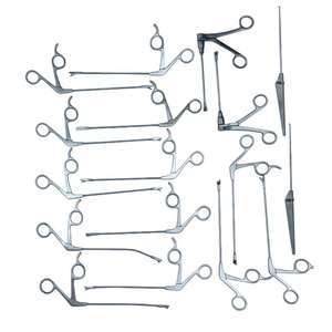 MEDZORA SURGICAL Juego de Pinzas de Artroscopia Manuales de Acero Inoxidable Premium, Kit de 17 Piezas con Caja de Esterilización, Instrumentos Quirúrgicos - Product Image 1