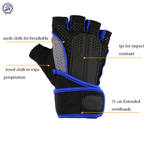 ถุงมือหนังยกน้ำหนักแบบเต็มนิ้วสำหรับผู้หญิงและผู้ชายดีไซน์ดีที่สุดของ2024ออกแบบมาสำหรับใช้ในยิมกลางแจ้ง - Product Image 3