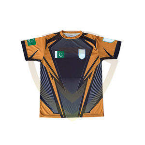 Uniformes de football pour hommes de haute qualité avec logo personnalisé, 100% polyester, à séchage rapide, respirants, col en V, dernier design, kits de football personnalisés - Product Image 1