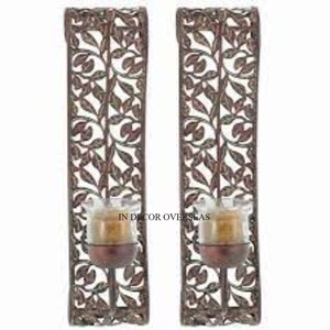 Metal chapado en oro de alta calidad y vidrio transparente hecho aspecto hermoso diseñador interior hogar pared decorativa lujo apliques relámpago - Product Image 5