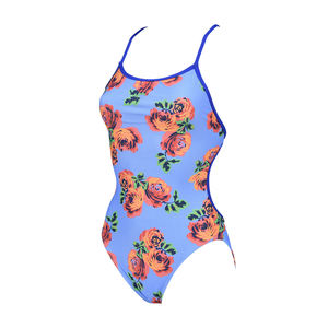 Bañador de carreras sin mangas de una pieza para mujer, secado rápido y transpirable, estampado sublimado a bajo precio - Product Image 5