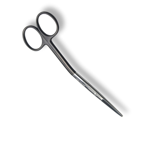 Tijeras nasales de Forman de acero inoxidable, mango negro, tijera dorsal angular de acero alemán, instrumento quirúrgico - Product Image 5