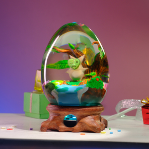 Lamp custom resin, Snolax lamp resin, custom night <b>light</b>, po.ke.mon lamp epoxy, art deco lamp, Personalized gift, Handmade gift - Product Image 5