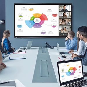 Độ nhạy cao New bảng thông minh, 65 "bảng thông minh cho lớp học văn phòng nhà, 4K UHD màn hình cảm ứng mở hệ thống kép bảng thông minh - Product Image 5