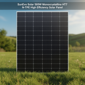 Panel Solar Monocristalino SunEvo de 585W, HJT Tipo N, Alta Eficiencia - Product Image 3