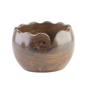 Attractive Wooden Yarn Bowl Durable Quality <b>Knitting</b> <b>Storage</b> Holder Best Colorful Design Without Lid Creative Decorative Bowl - Product Image 2