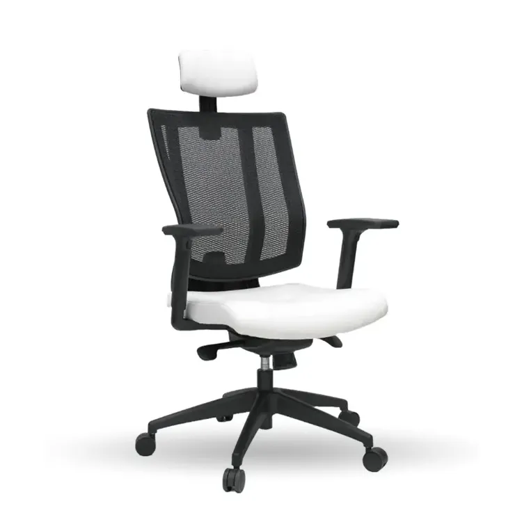 Горячая распродажа, эргономичный сетчатый стул с высокой спинкой, поясничные поддерживающие колеса для компьютерного офисного стола