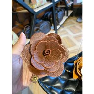 Best Seller Handmade <b>Leather</b> <b>Bag</b> Flower Accessory <b>Real</b> Cowhide <b>Bag</b> Charm Decoration From Indonesia - Product Image 3