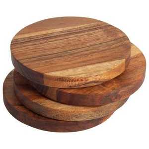 SAMI HANDICRAFT OEM, Posavasos de Madera de Acacia, Corcho, Bambú y Nogal, Duraderos, Personalizables al por Mayor, Alfombrillas de Piedra Clásicas, Tamaño Personalizable - Product Image 3
