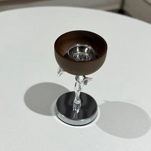 Quemador de incienso de plata hecho a mano, decoración escultural Floral para la temporada de primavera para la decoración del hogar, venta al por mayor, novedad - Product Image 3