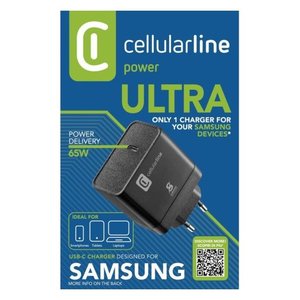 Cargador USB Tipo-C CHARGER ULTRA 65W Power Delivery Negro ACHSMUSBC65WK - Product Image 2