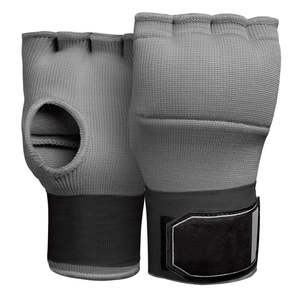 Guantes de Boxeo de Gel con Logotipo Personalizado, Guantes de Ciclismo Unisex con Envoltura Elástica para las Manos, Absorción de Humedad, Cierre Ajustable - Product Image 1