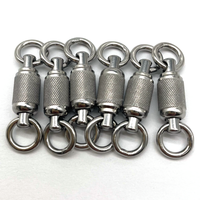 Premium Double Heavy Duty Big Game Eau salée Double rotation Roulement à billes en acier inoxydable Pivot de pêche