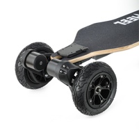 JIESEN OEM ODM Trottinette électrique longboard type pistolet, personnalisable, économique, 1000W*2, vitesse max 45KM, autonomie 20-25KM, moteur Blet