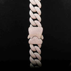 สร้อยเงิน925สไตล์คิวบานประดับเพชรเม็ดเพชรสไตล์ฮิปฮอปแร็ปเปอร์เครื่องประดับร่างกายสำหรับเขาเป็นของขวัญวันเกิด - Product Image 6