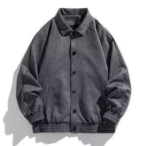 Vestes universitaires pour hommes, impression de logo personnalisée, vestes de baseball, style streetwear - Product Image 4