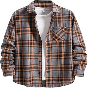 Chemise pour homme de haute qualité 100% coton, anti-boulochage, respirante, formelle, manches longues, marque premium, qualité orientée vers l'exportation, prix bas - Product Image 5