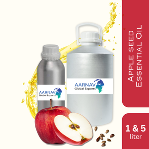 Achetez de l'huile de pépins de pomme 100% naturelle, pressée à froid, certifiée GMP, d'origine indienne - Aarnav Global Exports, fournisseur et grossiste en gros - Product Image 2