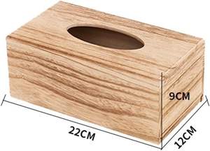 House Tissue Box Cover Creative Household Wooden Tissue Box Pumping Box <b>Napkin</b> Wood Wet Tissue Holder <b>Dispenser</b> Home <b>Napkin</b> - Product Image 6