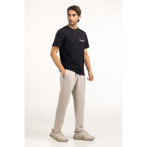 Loose Fit 100% Cotton Bamboo Fiber Breathable Short Sleeve T-Shirts MN-TS-SS25-025 Oversize Jersey 180g Fabric <b>Weight</b> <b>Blank</b> - Product Image 1