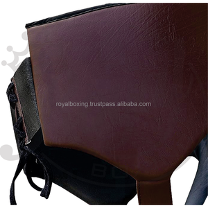 Protège-aine pour la boxe, équipement d'entraînement de Muay Thai, protège-aine en cuir pour hommes, protège-aine de boxe, arts martiaux - Product Image 2