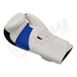 Gants de boxe en cuir PU neufs, respirants, professionnels, personnalisés, à prix d'usine, design patchwork, pour l'entraînement et le kickboxing - Product Image 3