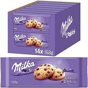 <span class=keywords><strong>Milka</strong></span> <span class=keywords><strong>Choco</strong></span> 14x168g, Galletas <span class=keywords><strong>Milka</strong></span> con Chips de Chocolate con Leche Alpina - Product Image 2