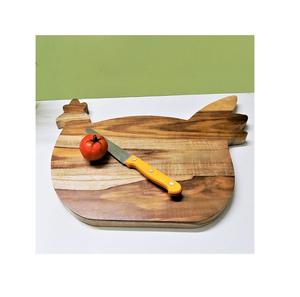 Tabla de cortar de madera hecha a mano con textura pulida adecuada para hogares tradicionales y cocinas modernas - Product Image 5