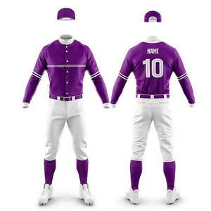 2025 nuevo uniforme de béisbol ligero y cómodo precio razonable uniforme de béisbol para adultos - Product Image 5