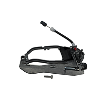 Poignée de porte extérieure support en métal droite-gauche ensemble pour BMW X5 série E53 (expédition du fabricant turc)